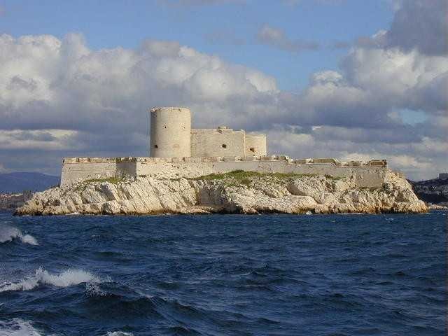 El Chateau dªIf (Castillo de If) cerca de Marsella